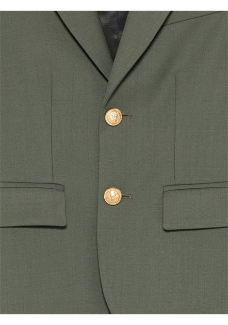 Blazer Monopetto verde BALMAIN KIDS | BX2P74 I0196762OR